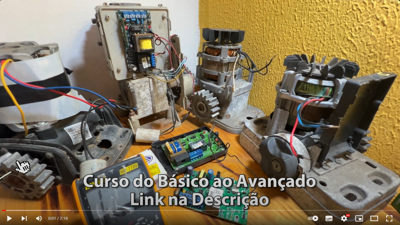 Como identificar os Fios do motor de portão deslizante
